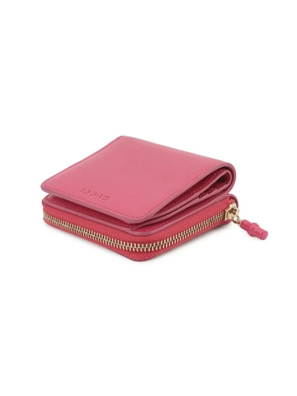 Gucci Bifold Wallet Bamboo Small Leather - Picture 2 of 10